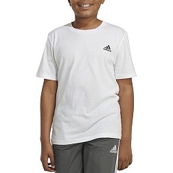 adidas Boys' Short Sleeve Back to Nature Camo T-Shirt