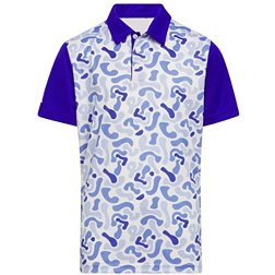 adidas Boy's Camo-Printed Polo Shirt