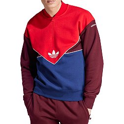 adidas Originals Men's Adicolor Seasonal Archive Half-Zip Crew Sweatshirt