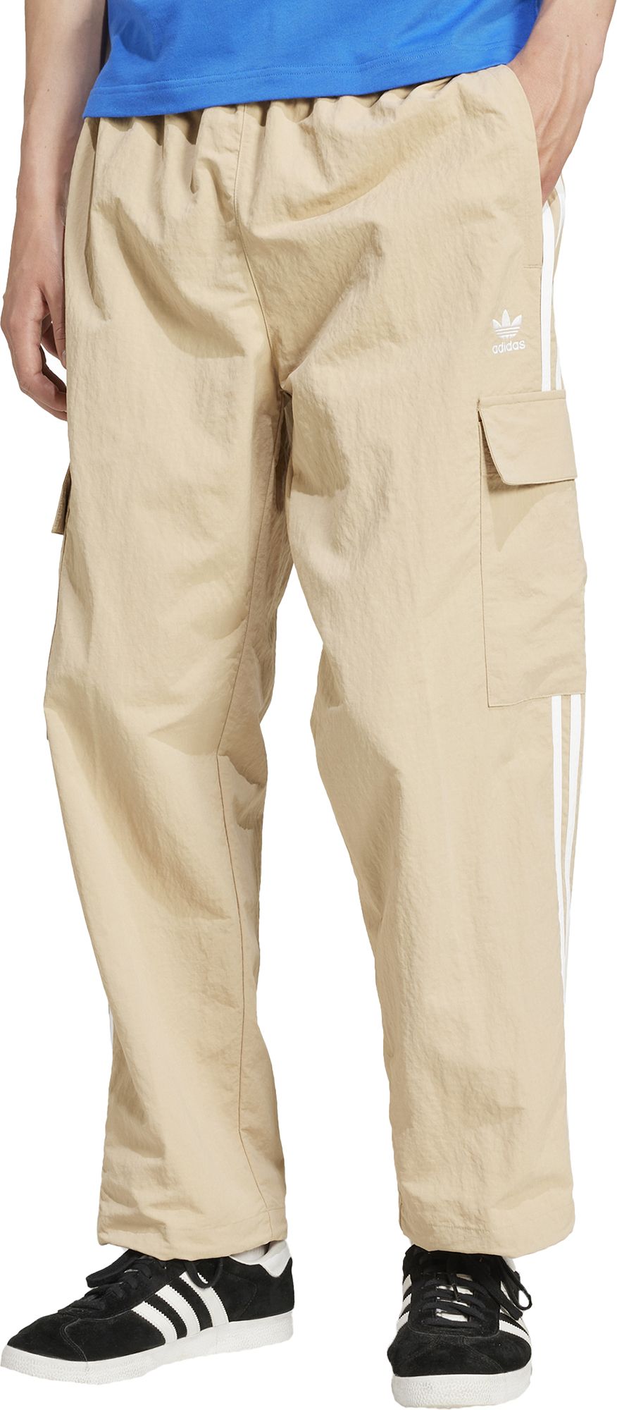 adidas Originals Men's Adicolor Classics 3-Stripes Cargo Pants - Brown