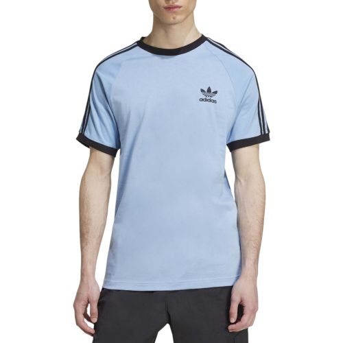 【adidas Originals】Classic stripe Long T-Shit Adidas Men's Long Sleeve Shirt 3-Stripe Adicolor Classics