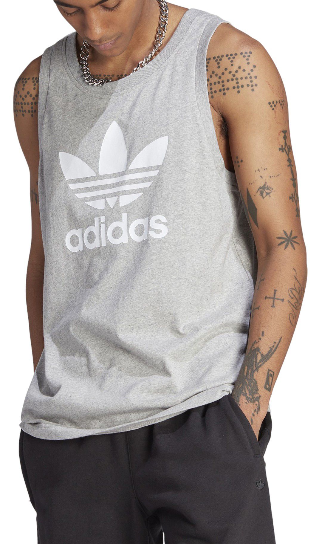 adidas Men's Adicolor Classics Trefoil Tank Top