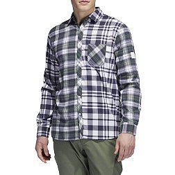 adidas Men's Adicross Flannel Long Sleeve Golf Sweatshirt