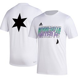 adidas Minnesota United FC 2023 Jersey Hook White T-Shirt
