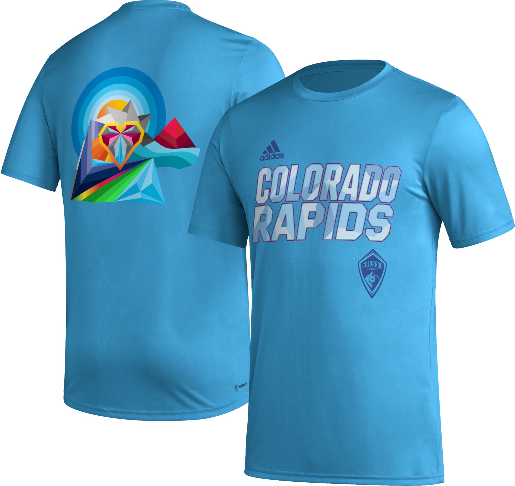 adidas Colorado Rapids 2023 Creator Light Blue T-Shirt