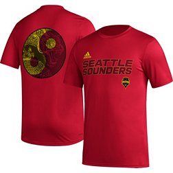 adidas Seattle Sounders 2023 Creator Red T-Shirt