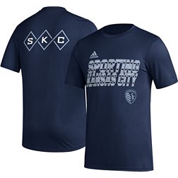 adidas Sporting Kansas City 2023 Jersey Hook Navy T-Shirt