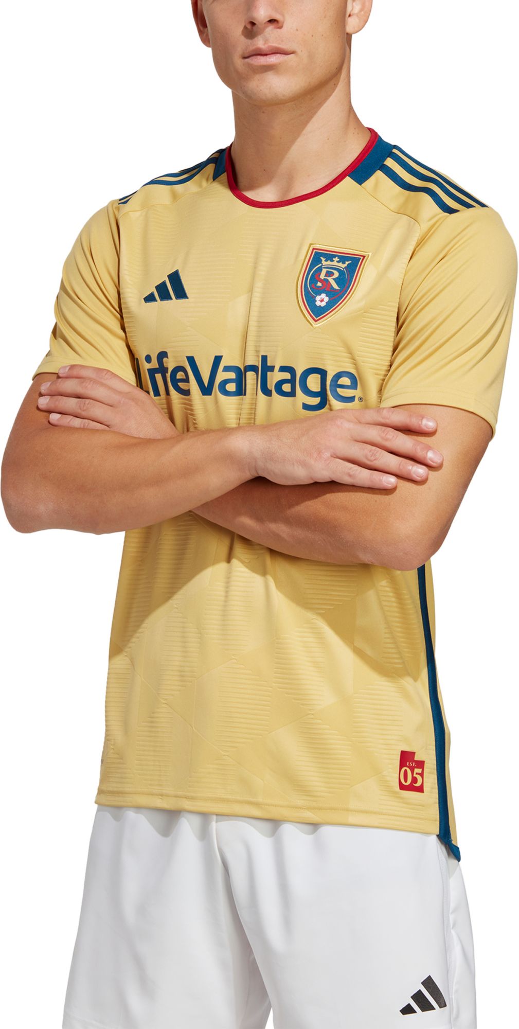 adidas Real Salt Lake 2023 Secondary Replica "The Beehive State" Jersey