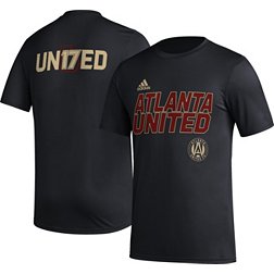 adidas Atlanta United 2023 Jersey Hook Black T-Shirt