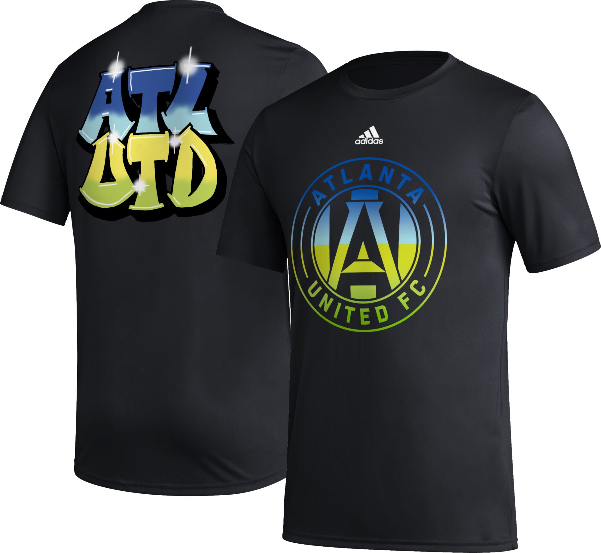 adidas Atlanta United Jersey Hook Black T-Shirt