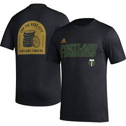 adidas Portland Timbers 2023 Creator Black T-Shirt