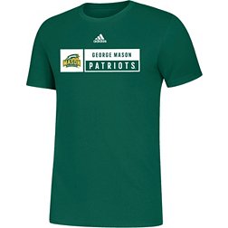 adidas Men's George Mason Patriots Green Amplifier T-Shirt