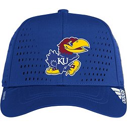 adidas Men's Kansas Jayhawks Blue Perfect Adjustable Hat