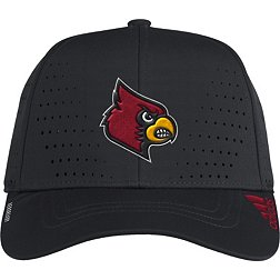 adidas Men's Louisville Cardinals Black Perfect Adjustable Hat