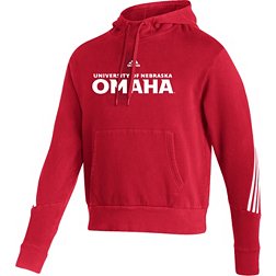 adidas Men's Nebraska-Omaha Mavericks Crimson Fashion Hoodie