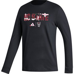 adidas Men's NC State Wolfpack Black Long Sleeve T-Shirt