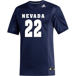 adidas Men's Nevada Wolf Pack Silver Replica Football Jersey