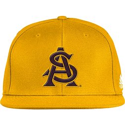 adidas Men's Gold Arizona State Sun Devils Fitted Wool Baseball Hat