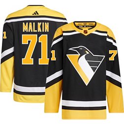 adidas 2022-2023 Reverse Retro Pittsburgh Penguins Evgeni Malkin #71 ADIZERO Authentic Jersey