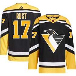 adidas 2022-2023 Reverse Retro Pittsburgh Penguins Bryan Rust #17 ADIZERO Authentic Jersey