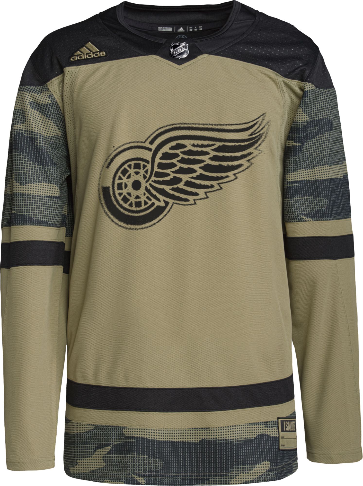 adidas Detroit Red Wings Camo ADIZERO Authentic Jersey, Men’s | Black Friday Deal