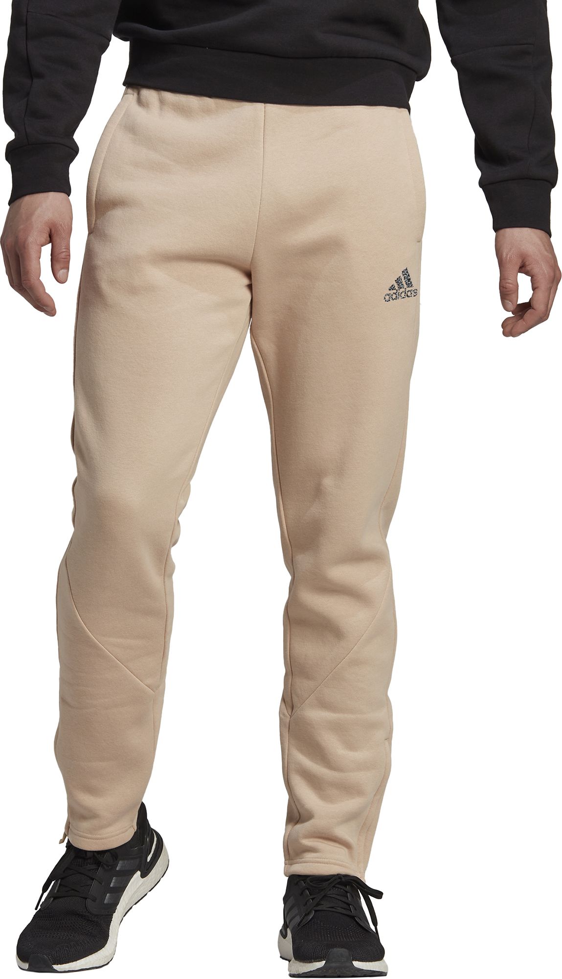 adidas Men's Tiro 7/8 Track Pants Beige Football Soccer Athletic