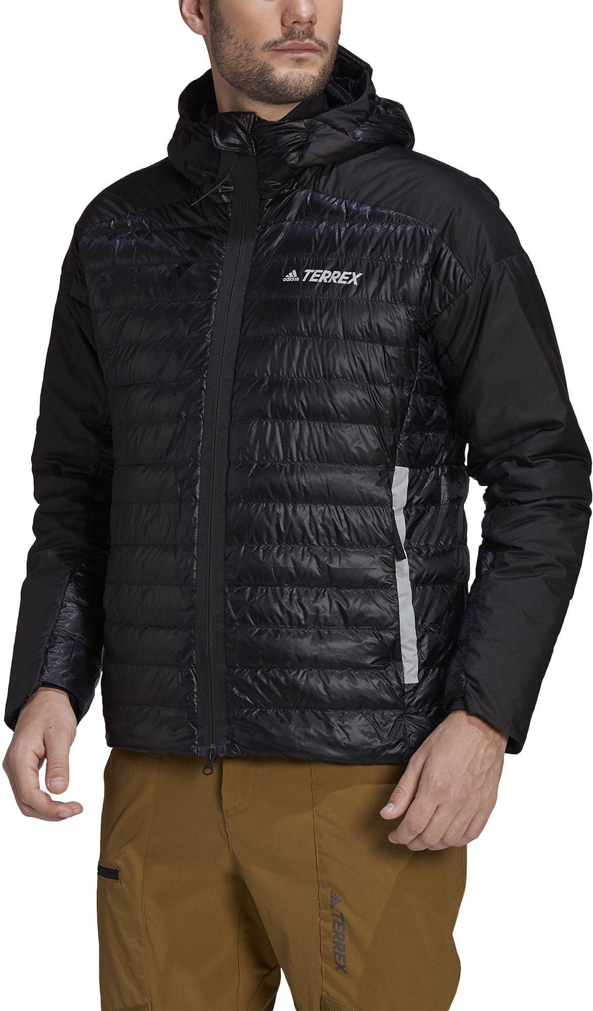 adidas Men's Terrex MYSHELTER Down Hooded Jacket