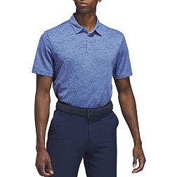 adidas Men's Textured Jacquard Golf Polo Shirt