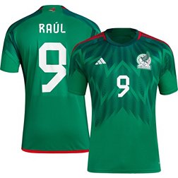 adidas Mexico '22 Raul Jiminez #9 Home Replica Jersey