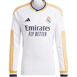 adidas Real Madrid 2023 Home Replica Long Sleeve Jersey