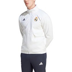 adidas Real Madrid White Anthem Jacket