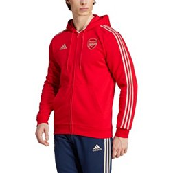 adidas Arsenal DNA Red Pullover Hoodie
