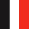 Black/Solar Red/White