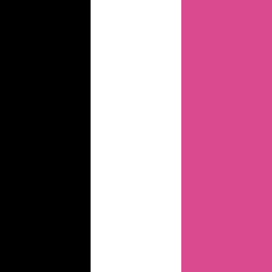 Black/White/Pink