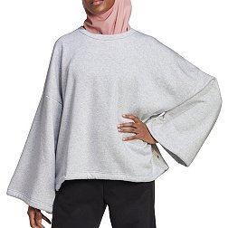 adidas Women's Studio Lounge Fleece Sweatshirt