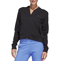 adidas Women's Knit Golf Bomber Jacket