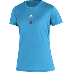 adidas Women's New York City FC '22 Blue Repeat T-Shirt