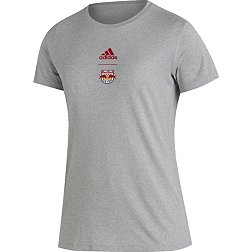 adidas Women's New York Red Bulls '22 Grey Repeat T-Shirt