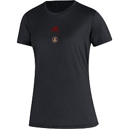 adidas Women's Atlanta United '22 Black Repeat T-Shirt