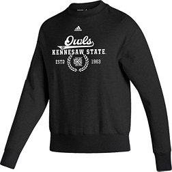 adidas Women's Kennesaw State Owls Black Vintage Crew Sweatshirt