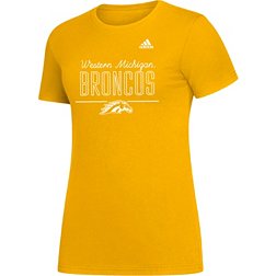 adidas Women's Western Michigan Broncos Black Amplifier T-Shirt