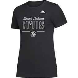 adidas Women's South Dakota Coyotes Black Amplifier T-Shirt