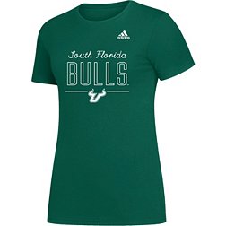adidas Women's South Florida Bulls Grey Amplifier T-Shirt