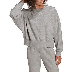 adidas Originals Women's Adicolor Essentials Fleece Crew Long Sleeve Sweatshirt