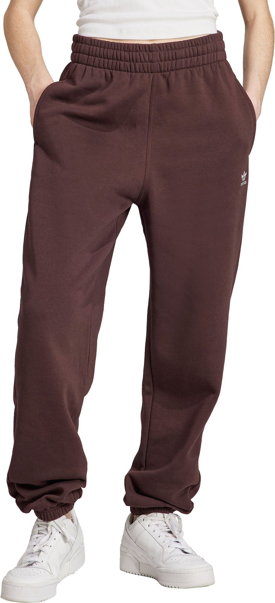 adidas Originals Women's Adicolor Essentials Fleece Joggers - Brown