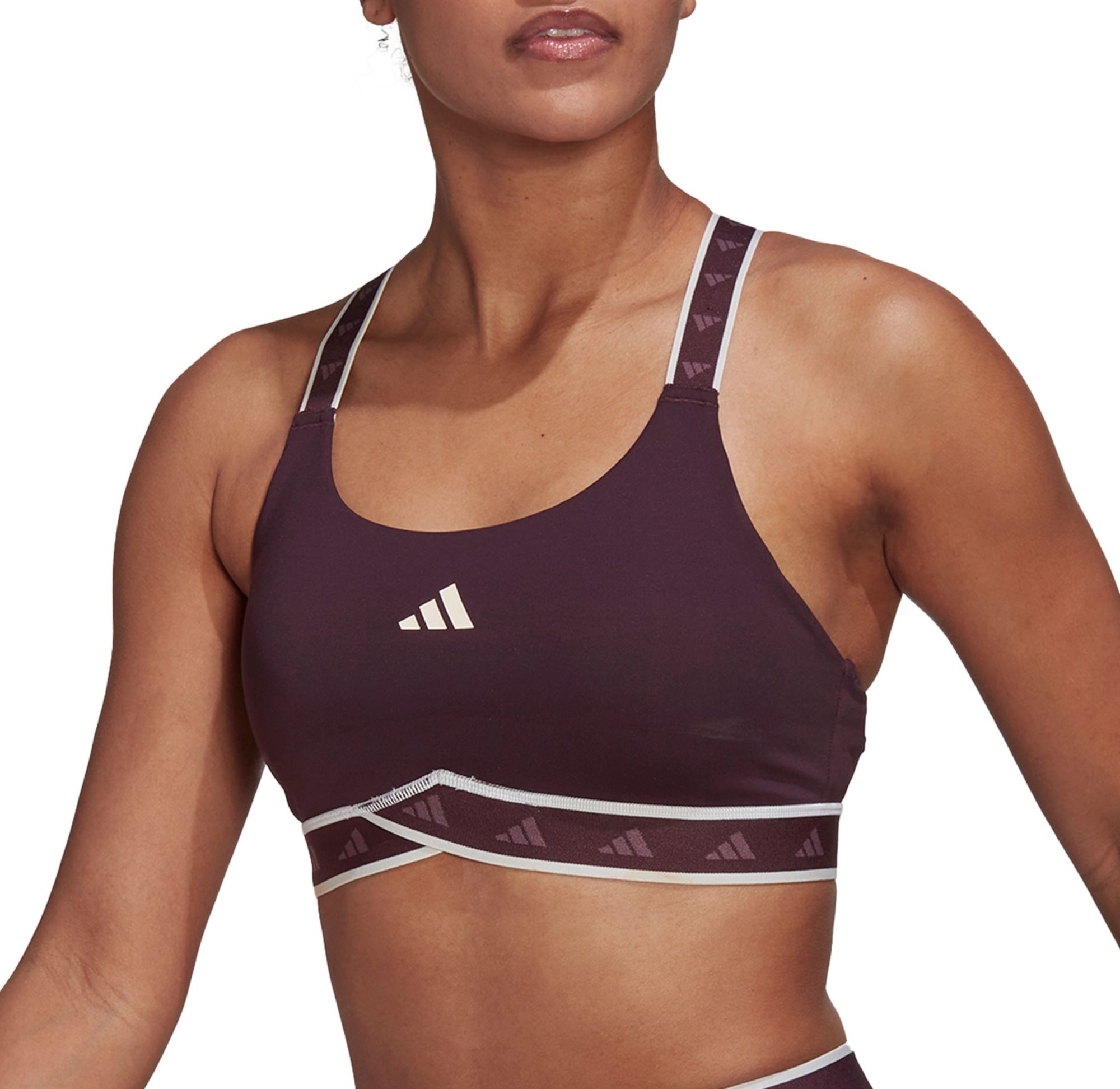 Curacao Equalizer Medium Support Cross-Over Sports Bra - Multi - Body Glove