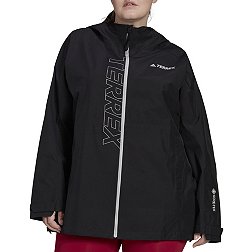 adidas Women's Plus Terrex Gore-Tex Paclite Rain Jacket