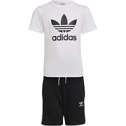 adidas Little Boys' Adicolor Shorts and T-Shirt Set