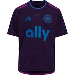 adidas Youth Charlotte FC 2023 Secondary Replica "Crown Jewel" Jersey