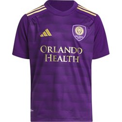 adidas Youth Orlando City '23 Primary Replica "The Wall" Jersey